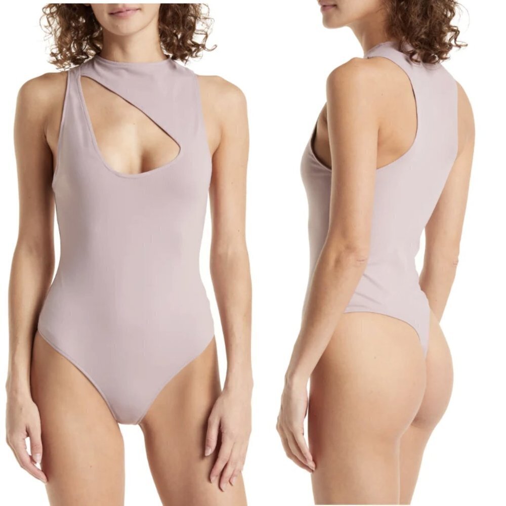 NWT Intimately Free People Keep it Going Bodysuit in Coral Mist Sz. M